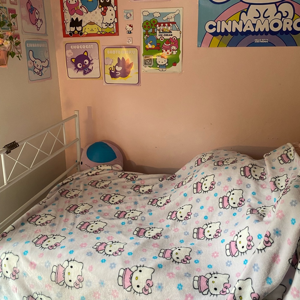 Hello kitty blanket